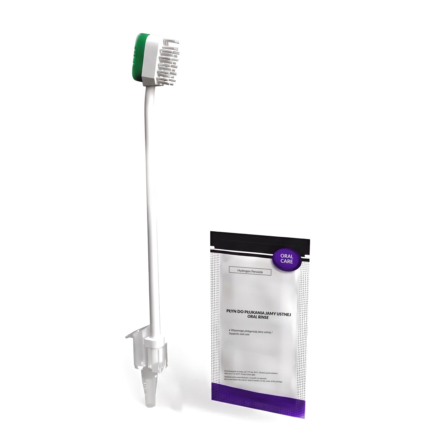 Oral Care ze szczoteczką i nadtlenkiem wodoru